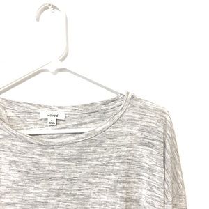 Aritzia | Grey Cross Back Top